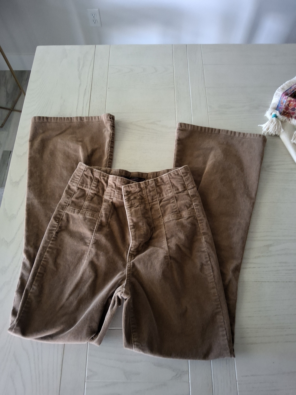 No Boundaries Men's Corduroy Pants in Brown